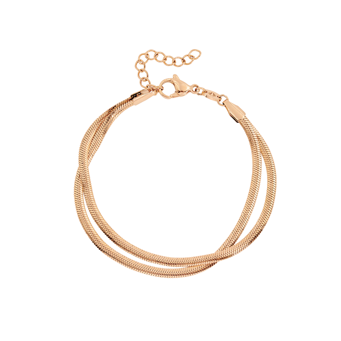 Duality Chain Bracelet Roségold