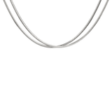 Duality Chain Necklace Silber