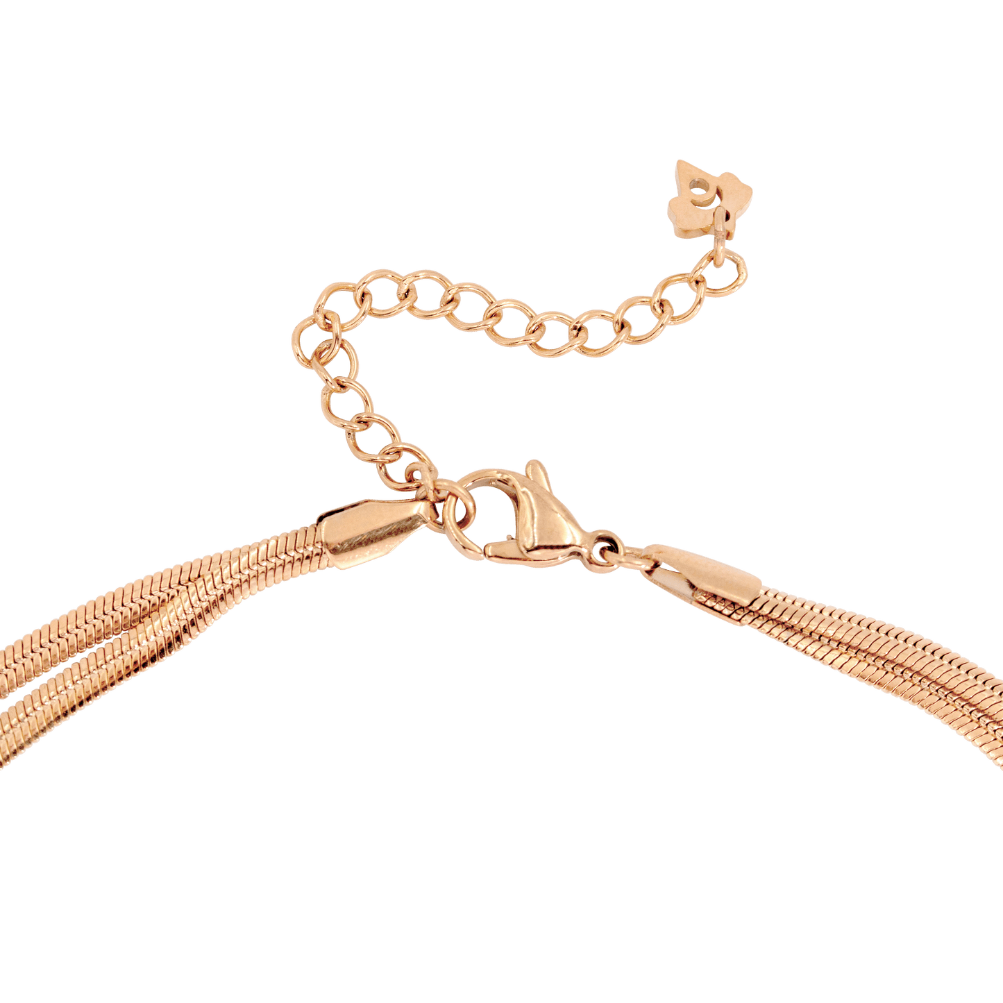 Duality Chain Necklace Roségold