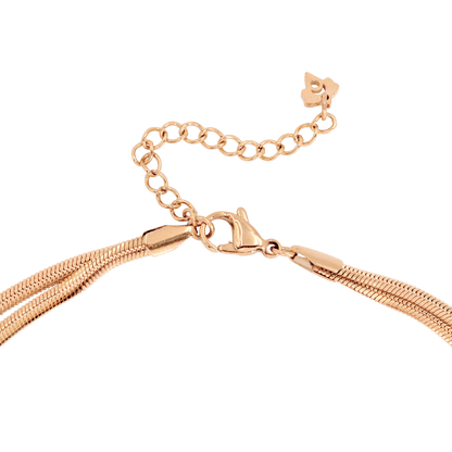 Duality Chain Necklace Roségold