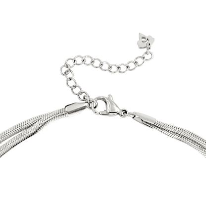 Duality Chain Necklace Silber