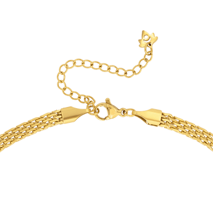 Eternal Links Necklace Gold
