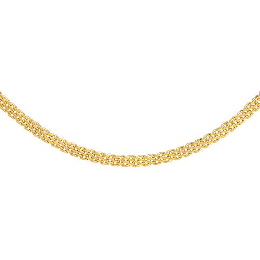 Eternal Links Necklace Gold