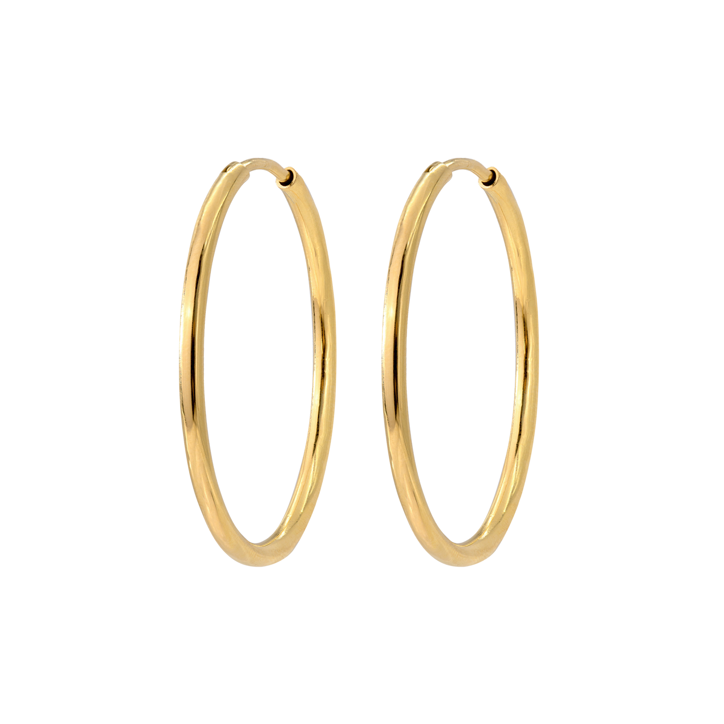 Extra Large Hoops Gold