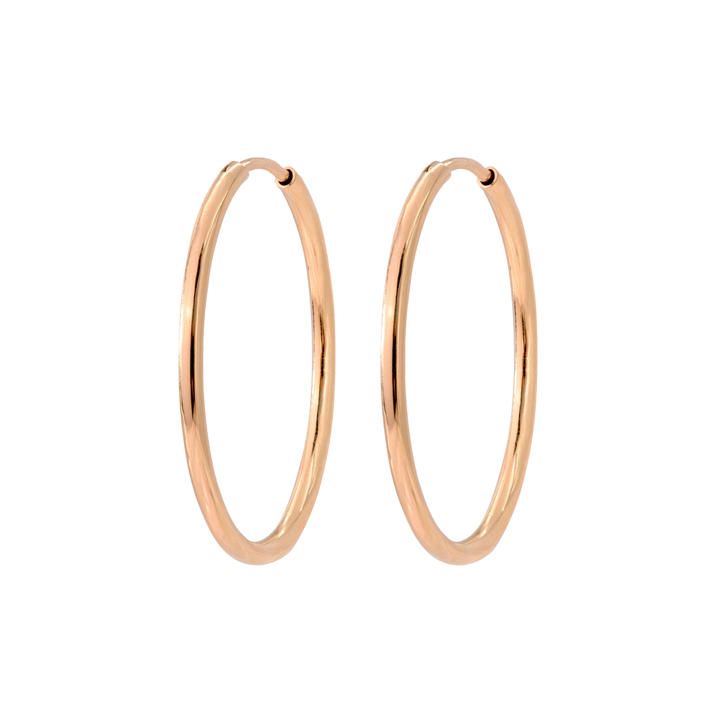 Extra Large Hoops Roségold