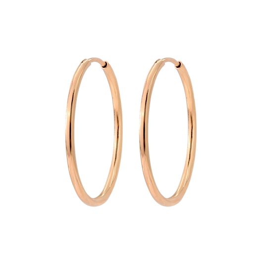 Extra Large Hoops Roségold