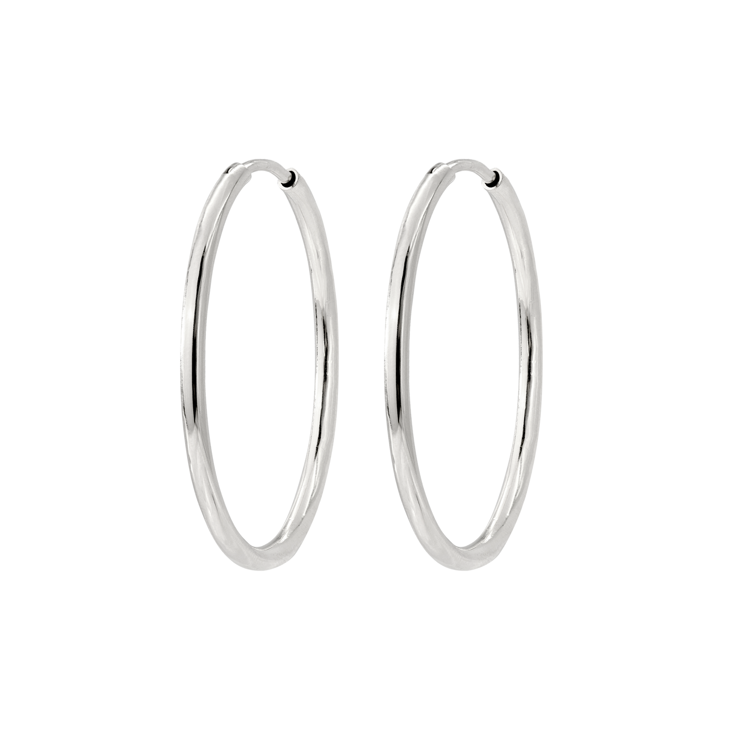 Extra Large Hoops Silber