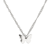 Flutterby Necklace Silber
