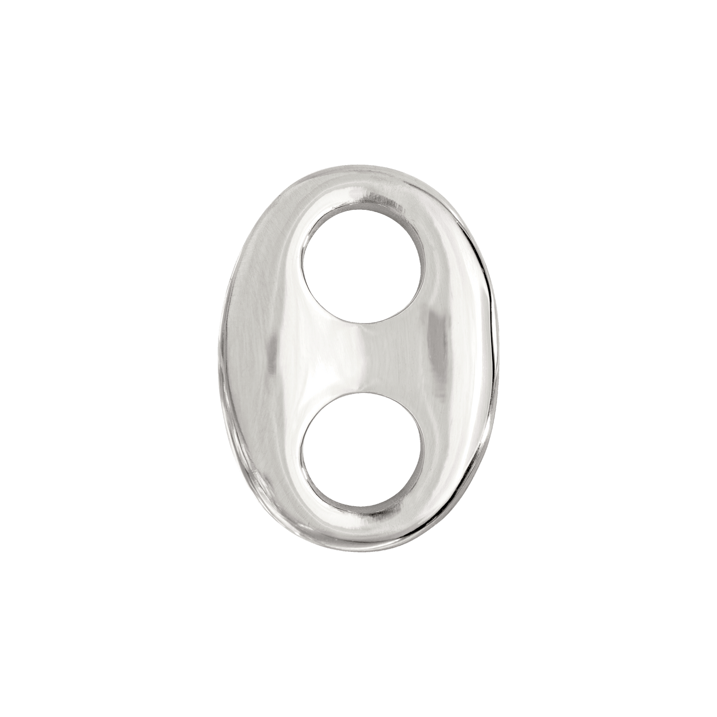 Chunky Gem Find Hoop Set Medium Silber