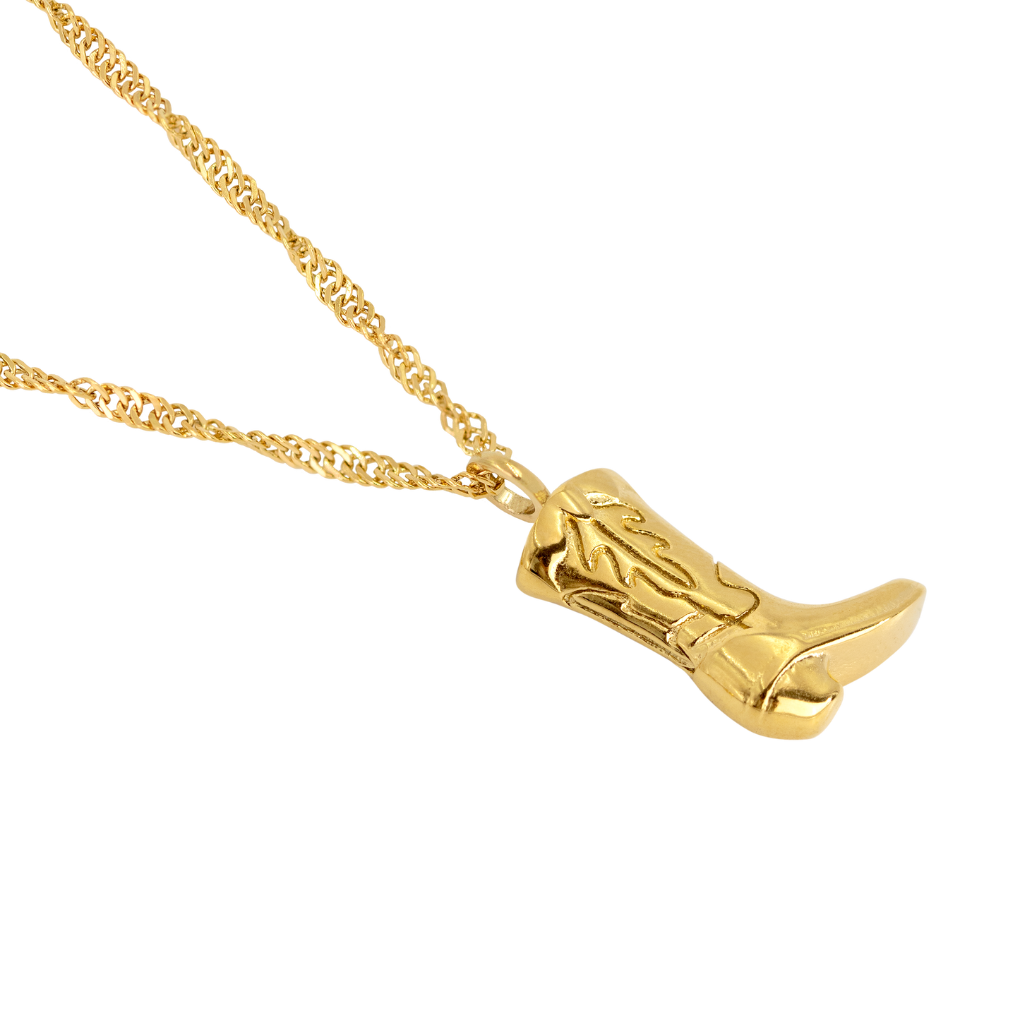 Howdy Necklace Gold