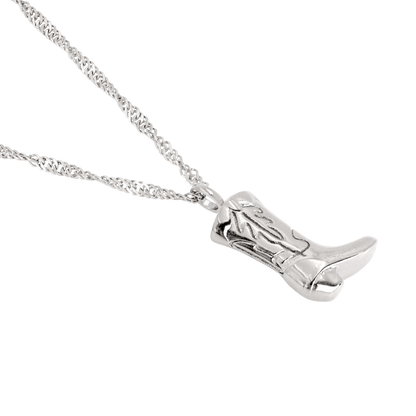 Howdy Necklace Silber