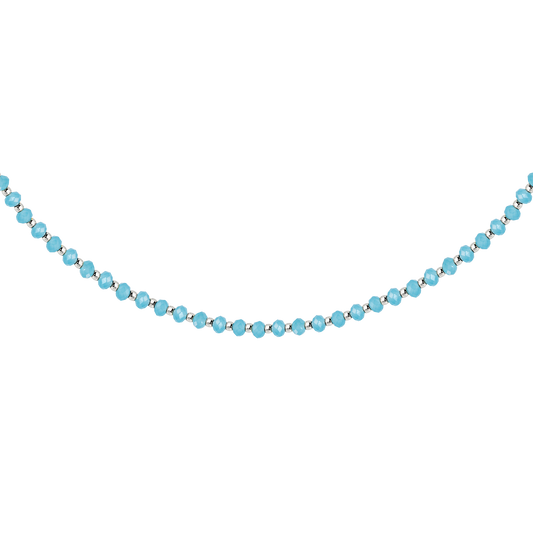 Into the Blue Choker Silber