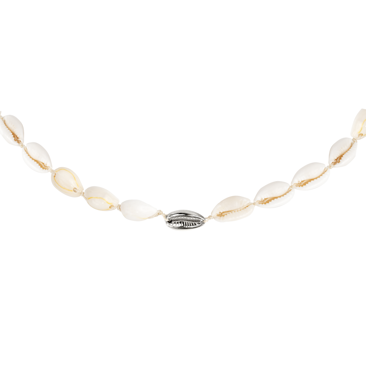 One in a Shell Choker Silber