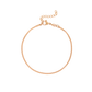 Round Snake Bracelet Roségold