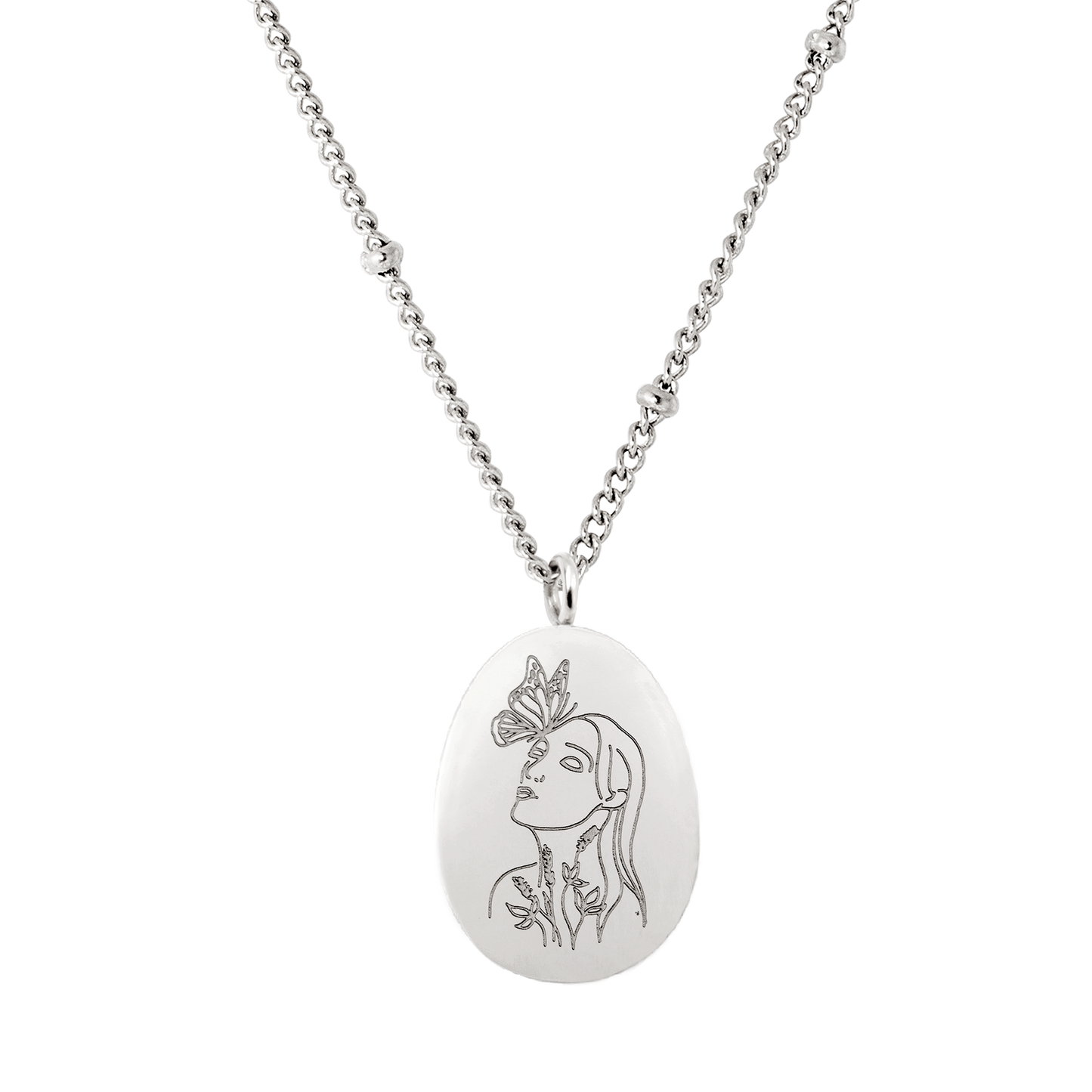 Tender Grace Necklace Silber