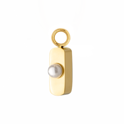 Time Travellers Hoop Set  Medium Gold