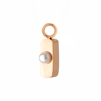 Time Travellers Hoop Set Medium Roségold