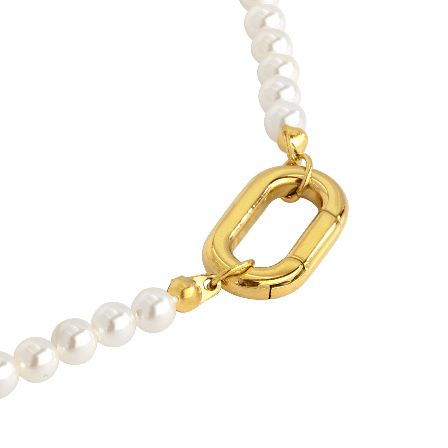 Timeless Pearls Necklace Gold