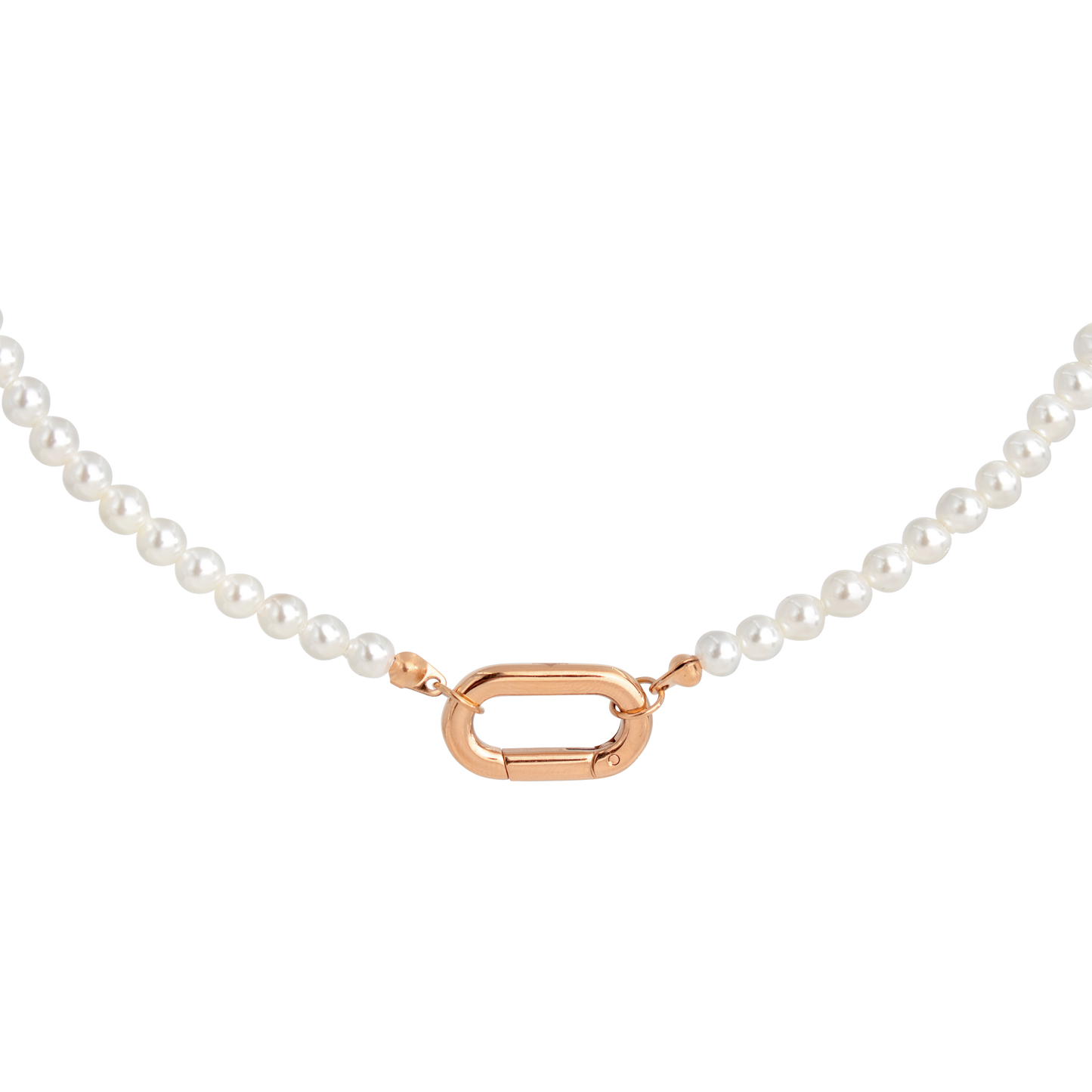 Timeless Pearls Necklace Roségold