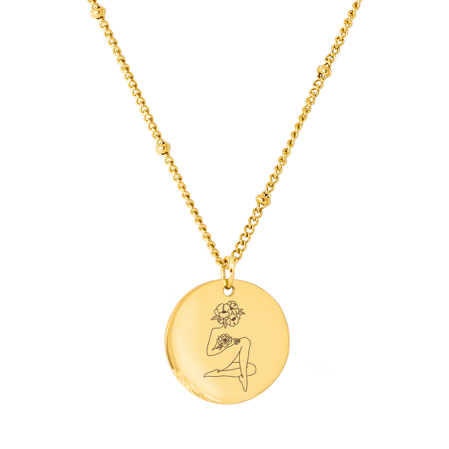 You are enough Necklace Gold