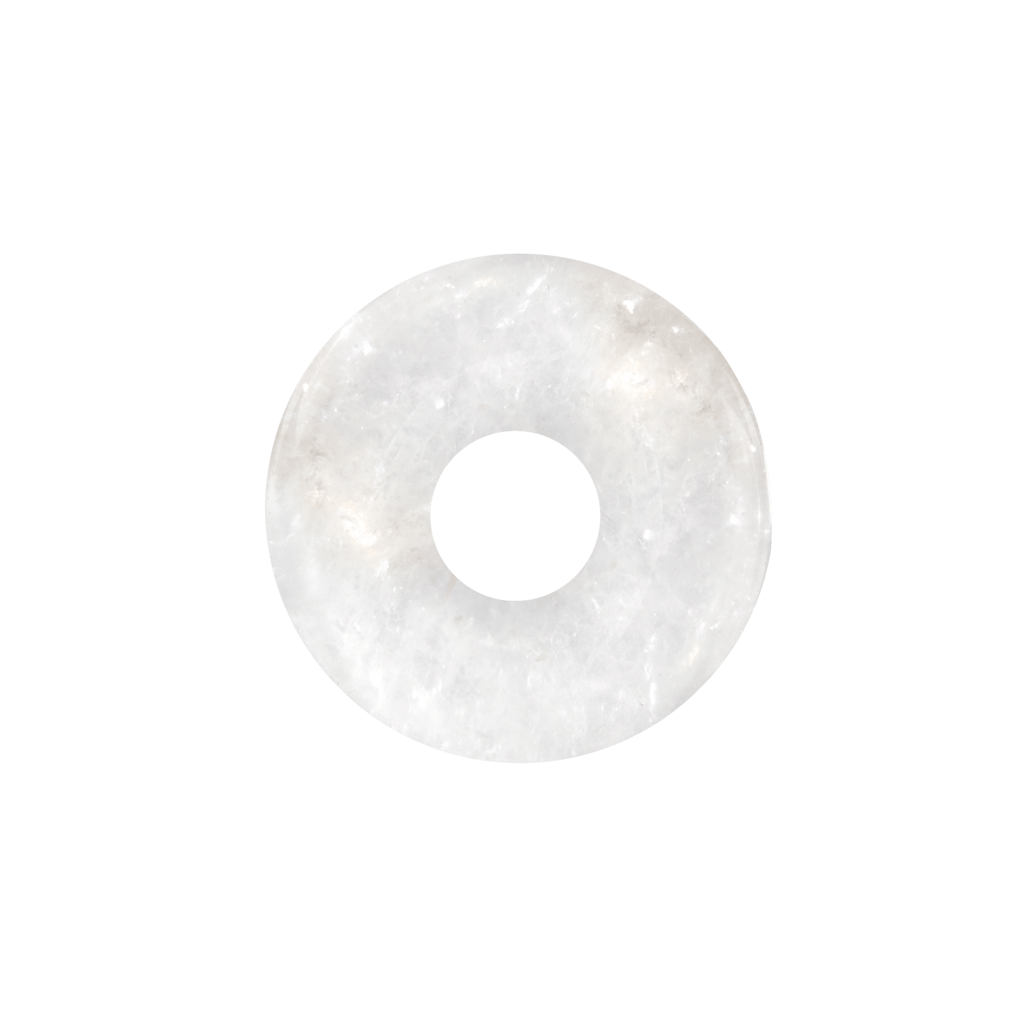 Chunky Above the Clouds Donut Hoop Set Medium Silber