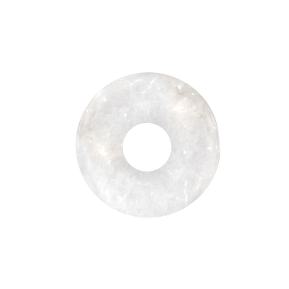 Chunky Above the Clouds Donut Hoop Set Medium Silber