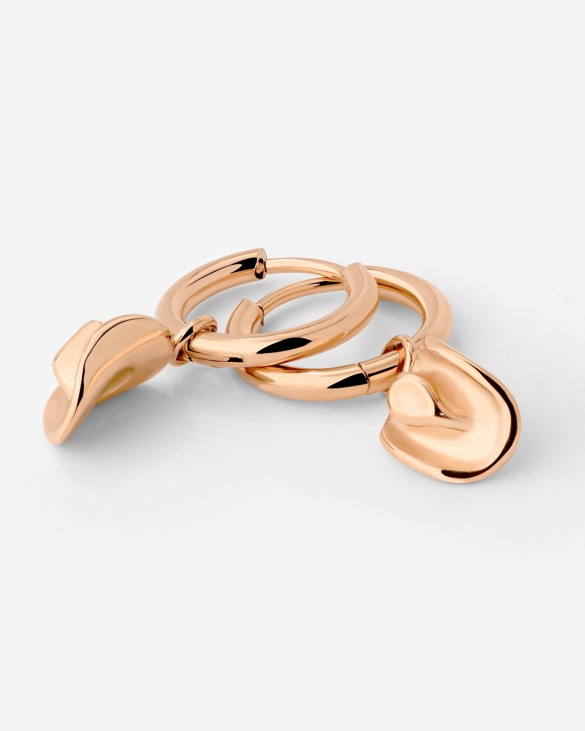 Yeehaw Hoop Set Small Roségold
