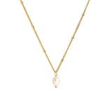 Baby Pearl Necklace Gold