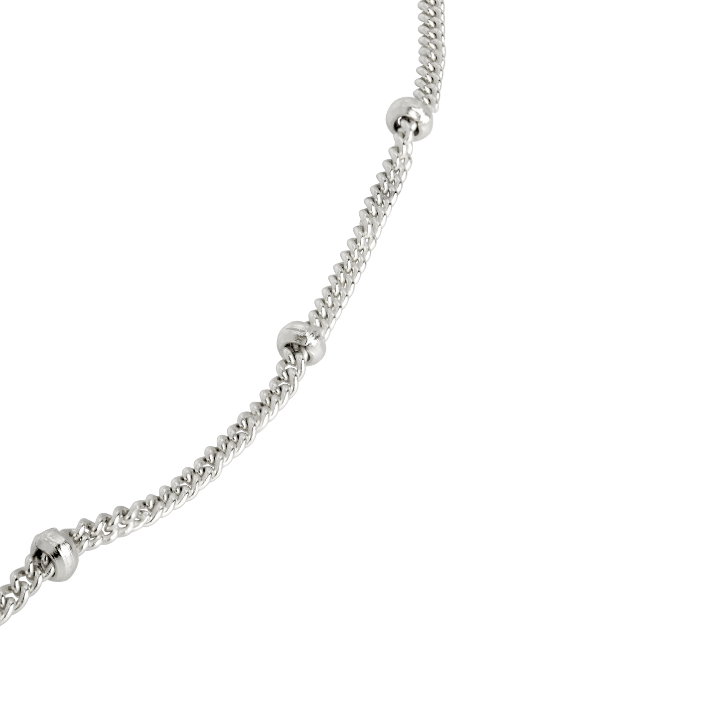 Beads Bracelet Silber