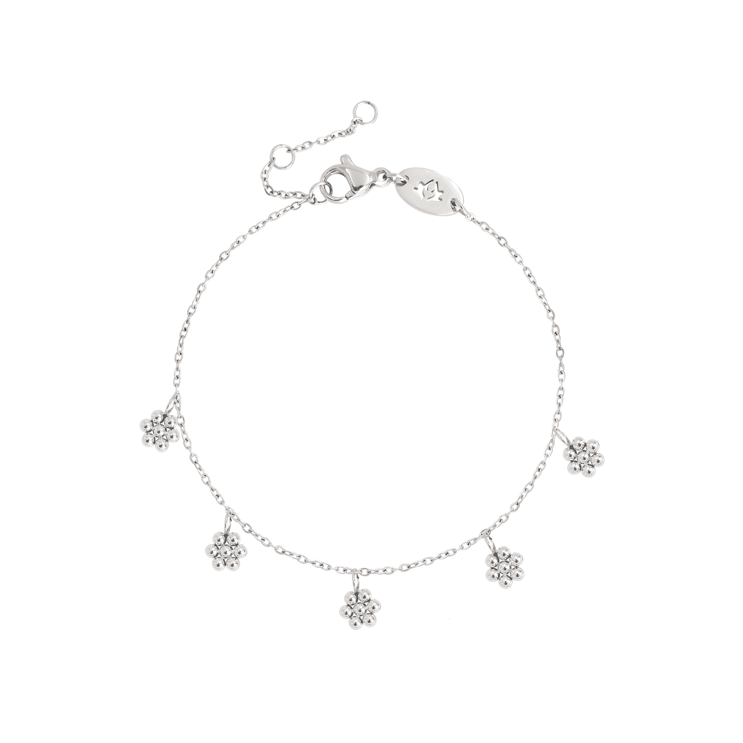 Blooming Bracelet Silber