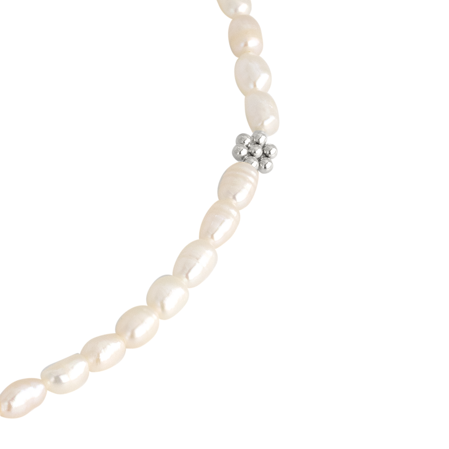 Blossom Pearl Bracelet Silber