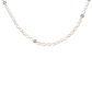 Blossom Pearl Choker Silber