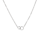Bonding Necklace Silber