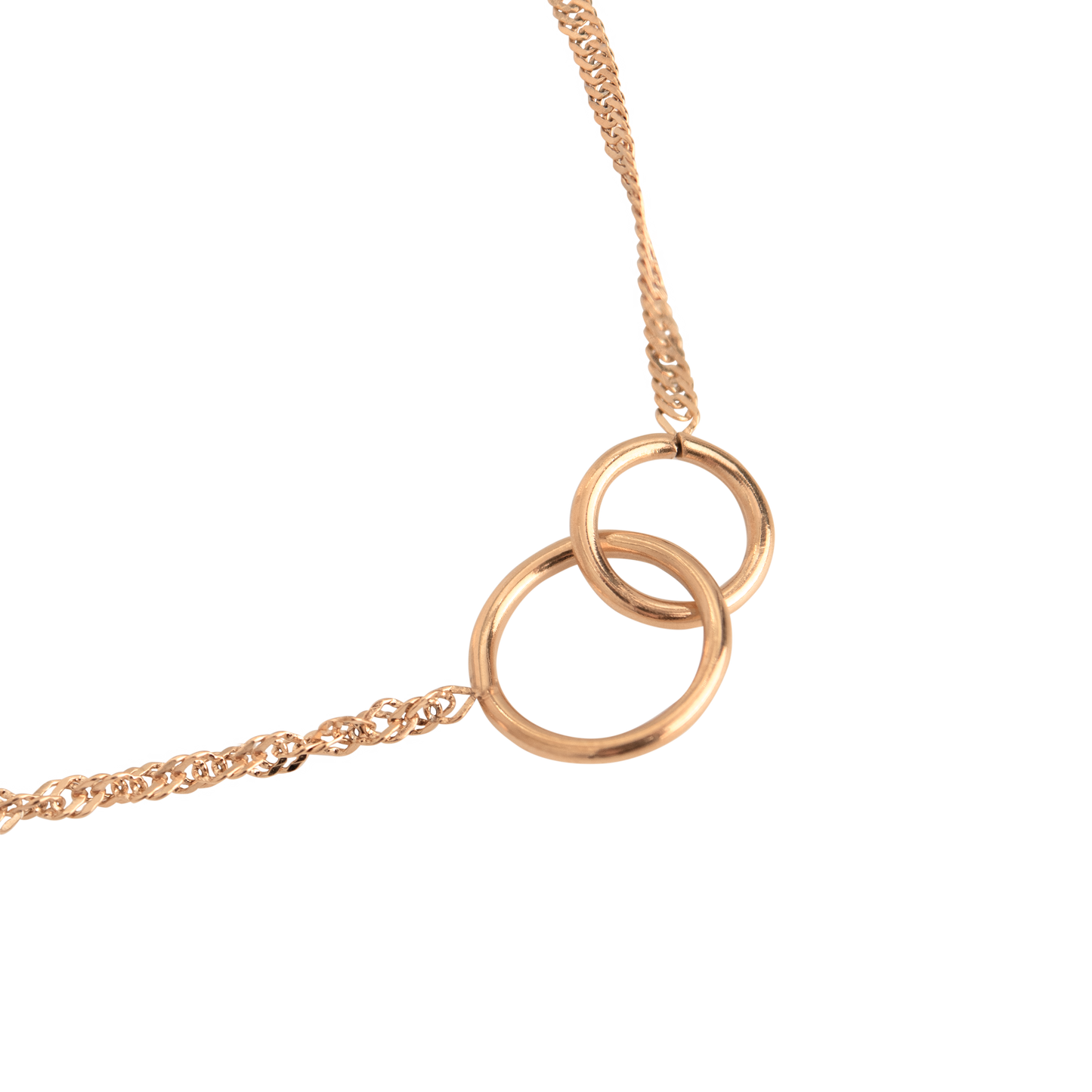 Bonding Necklace Roségold