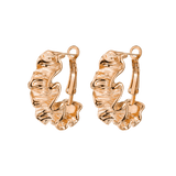 Cute Coral Hoops Roségold