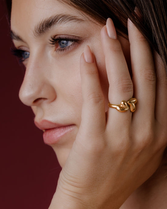 Heartie Ring Roségold