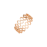 Fish Scale Ring Roségold