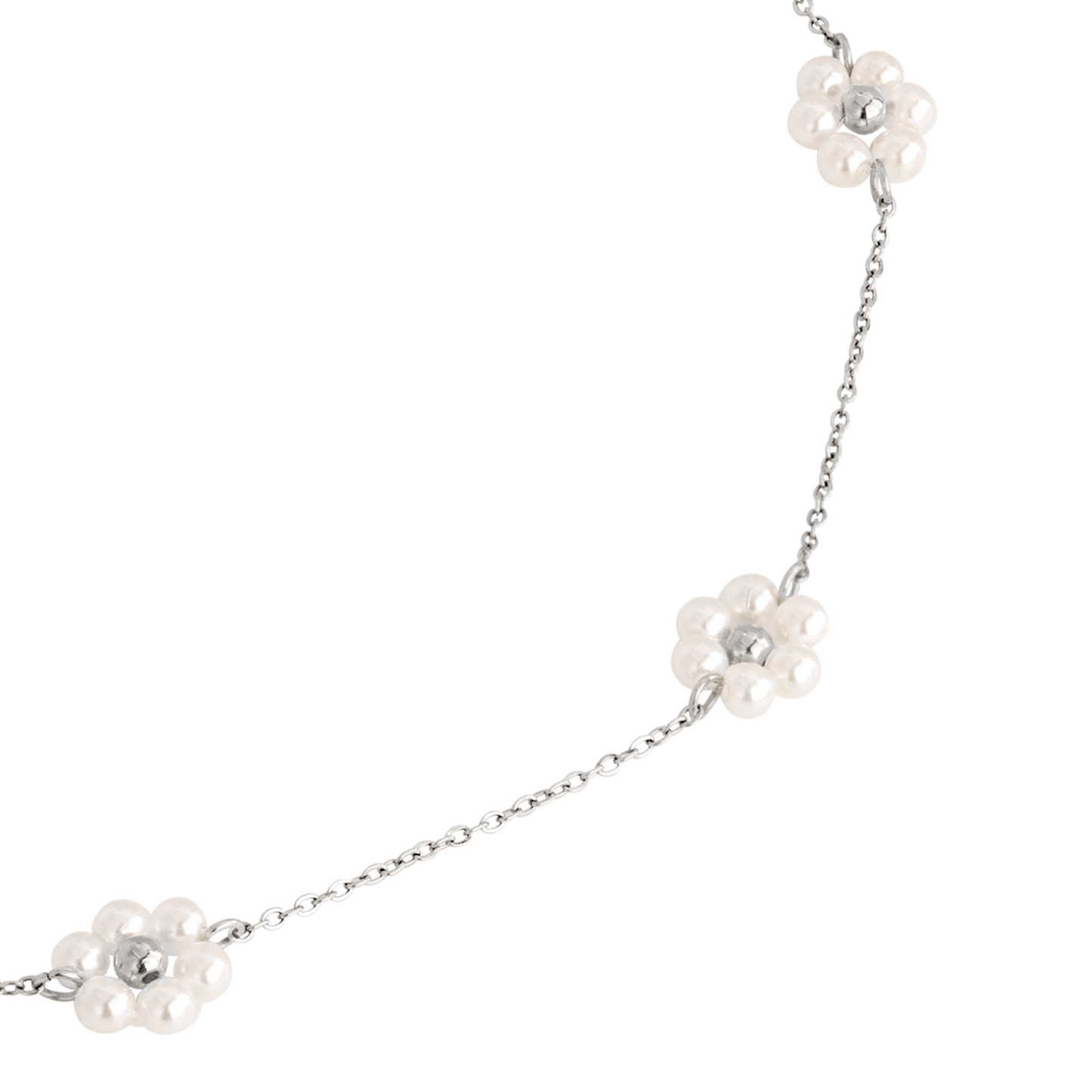 Flourish Necklace Silber