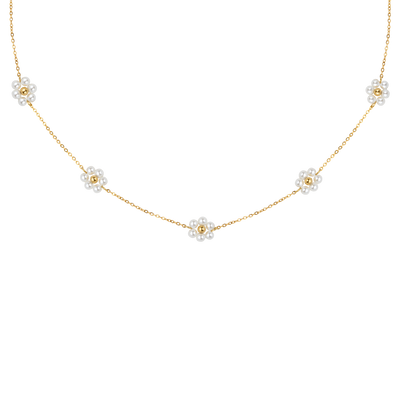 Flourish Necklace Gold