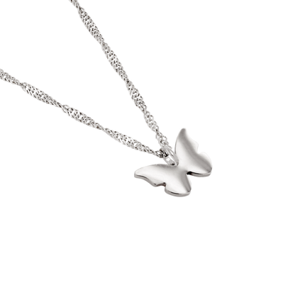 Flutterby Necklace Silber