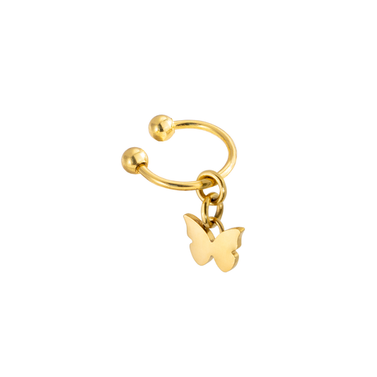 Fluttery Ear Cuff Gold