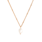 Mother Pearl Necklace Roségold