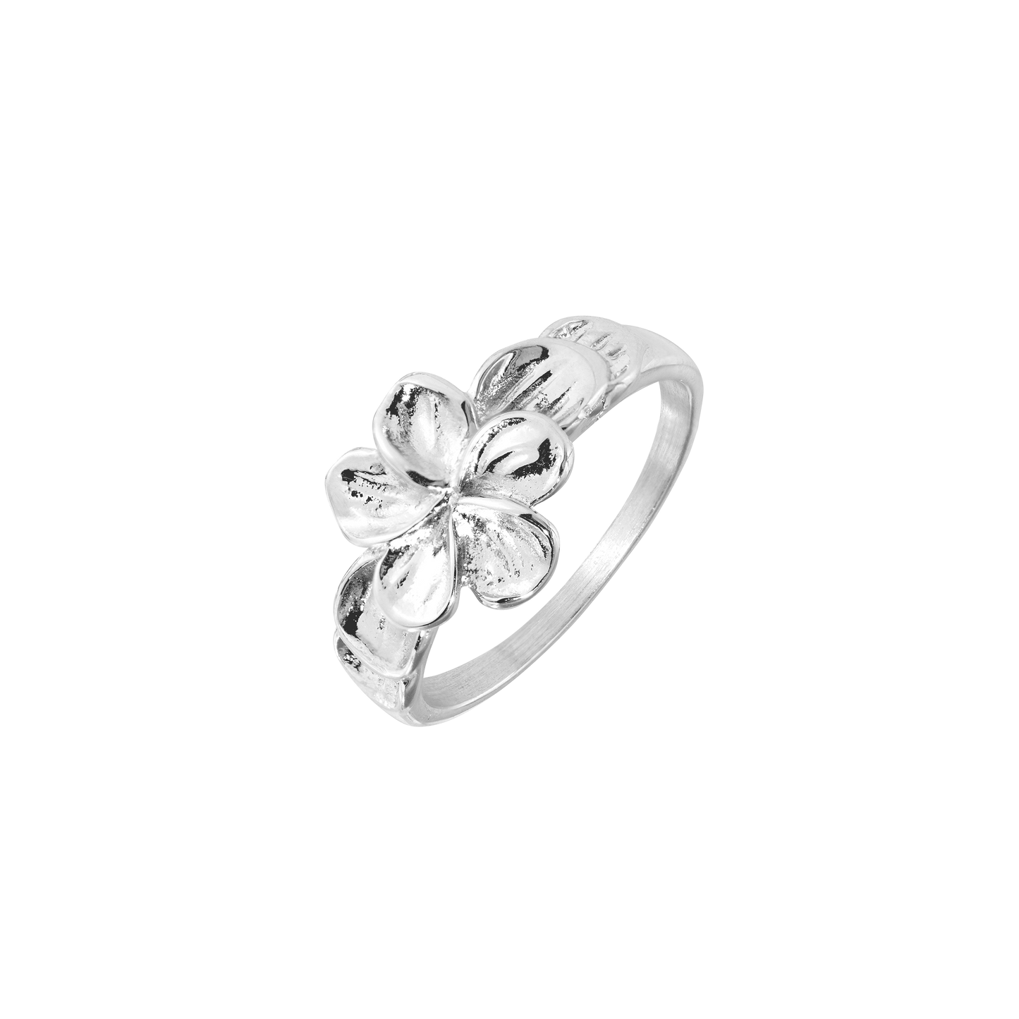 Flora Ring Silber