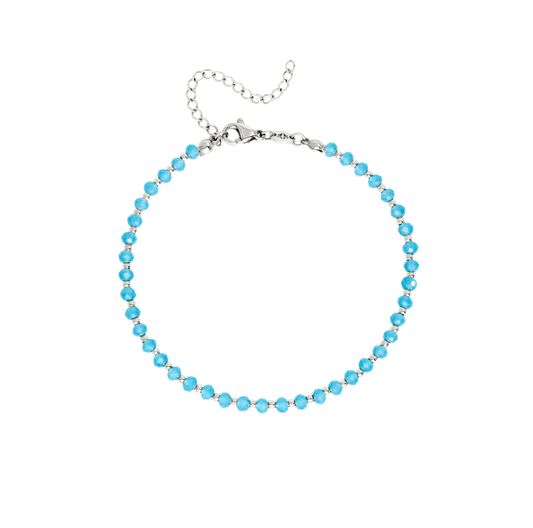 Into the Blue Bracelet Silber