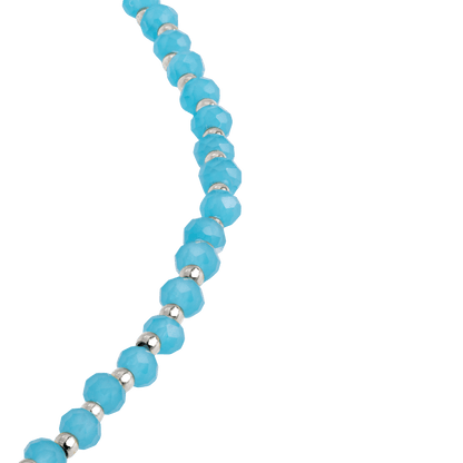 Into the Blue Choker Silber