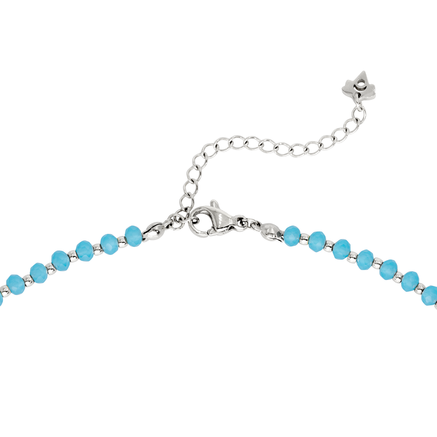 Into the Blue Choker Silber