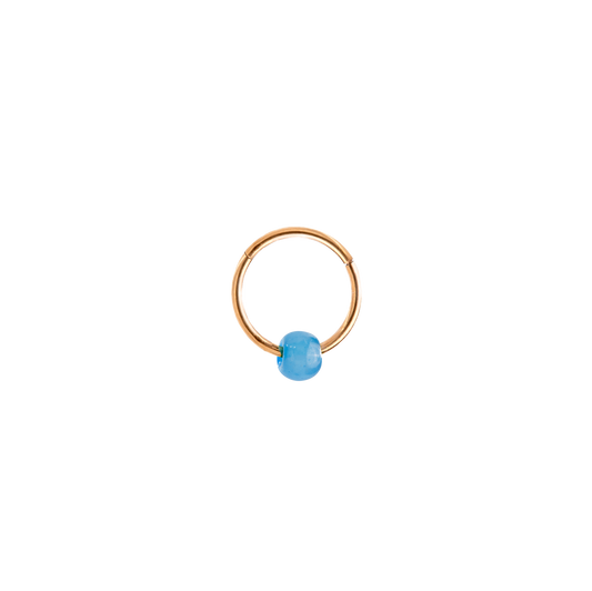 Into the Blue Click Piercing Roségold
