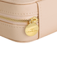 Nude Faux Leather Jewelry Organizer