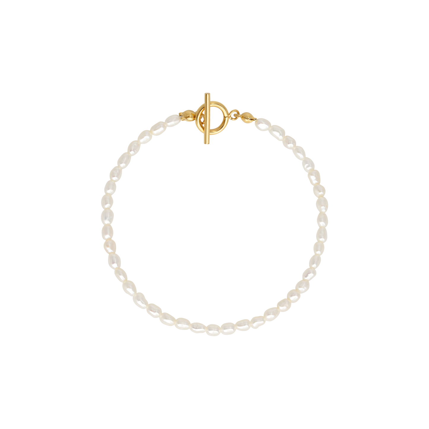 Lenis Loving Pearl Bracelet Gold