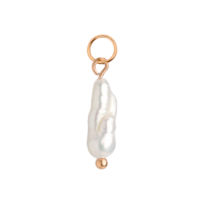 Lisas Power Pearl Hoop Set Roségold